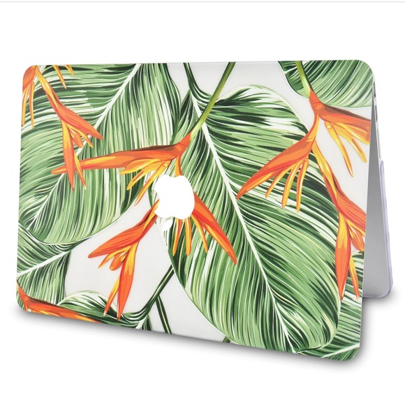 New Birds of Paradise and Palm MacBook Air 13” Case and Keyboard Cover - Picture 4 of 7
